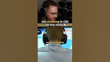 bro is cheating LIVE on the news 💀