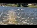 Gabe Knee Boarding @ Pykes Creek 10th Jan 2024