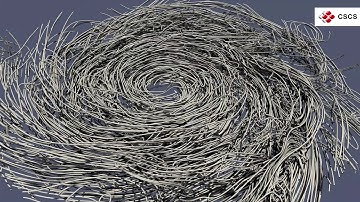 Simultaneous simulation of gravitation and magnetism of a protoplanetary disk