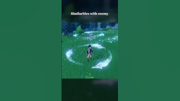 Similarities with enemy #shorts #genshinimpact #hoyocreators