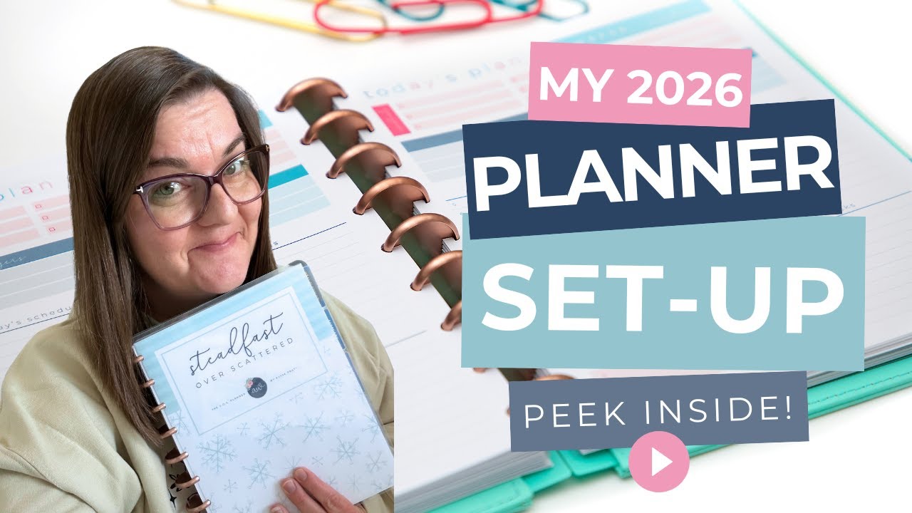 Моя организация ежедневника на 2026 год!