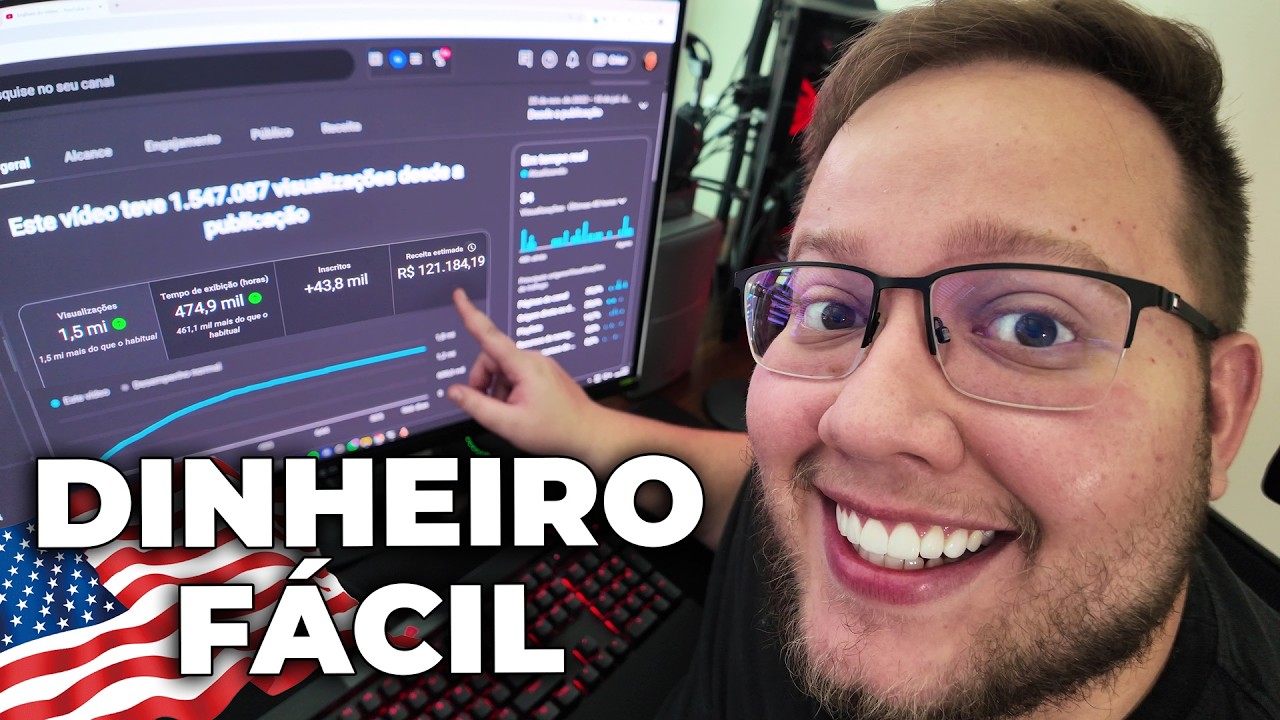 Como eu ganhei 120k copiando vídeos da gringa kkkkkkk