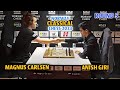 Norway chess 2023 magnus carlsen vs anish giri  round 5 armageddon