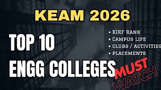 Top 10 Engineering Colleges 🎓🏫 || Placements💰 , Campus life , clubs , Fest🕺 || part 01