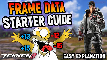 Tekken 8 Frames easily explained - Frame Data Starter Guide