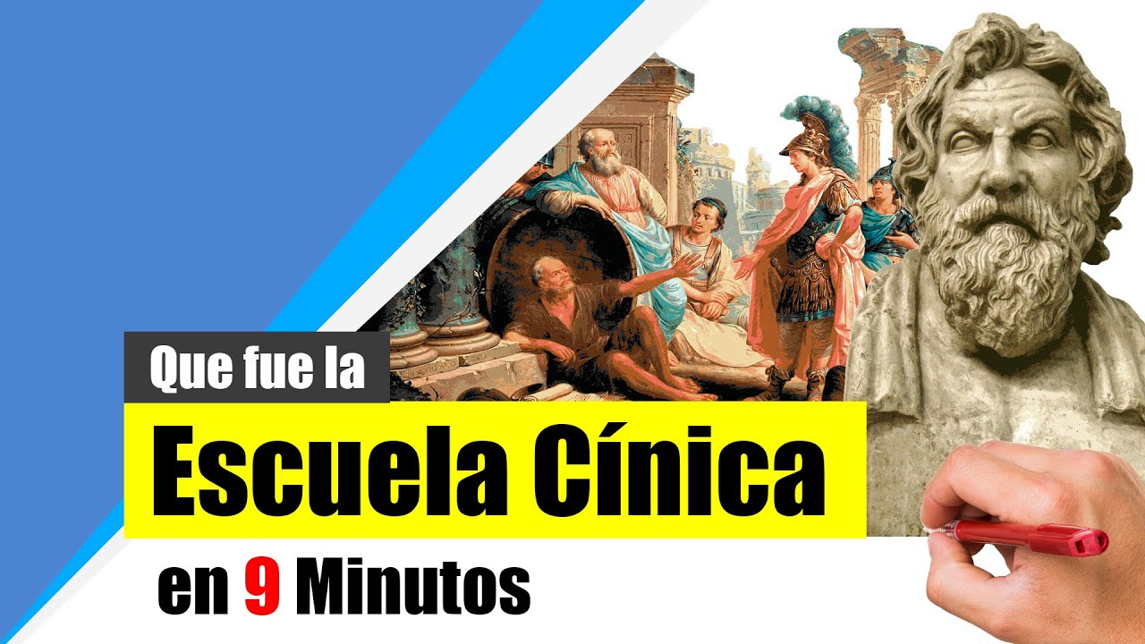 ¿Qué fue la ESCUELA CÍNICA? - Resumen | Definición, características y representantes.