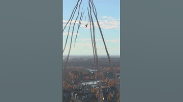 INSANE! F/A-18C Fires a Missile Barrage at Armored Tank