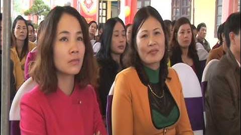 Lễ đón bằng công nhận trường PT DTNT THCS A huyện Đà Bắc đạt chuẩn Quốc gia - Phần 2