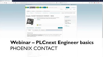 Webinar – PLCnext Engineer basics