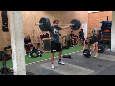Snatch: 90 x 2 reps by Anders Stenholm