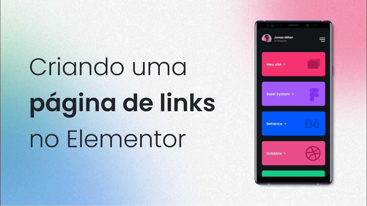 Página De Links Estilo Linktree