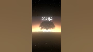 سورة طه|125-126|القارئ:#محمد_اللحيدان #قران #quran #قران_كريم #تلاوة #تلاوة_هادئة #آية #تلاوة_خاشعة