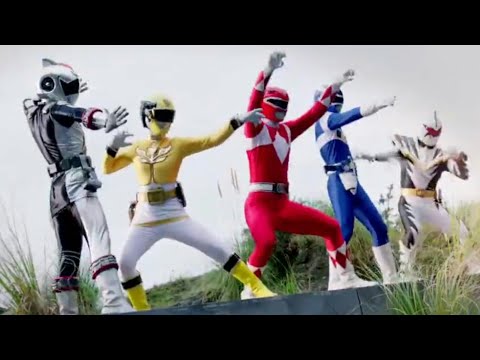 Power Rangers Vs Rangers Robôs Dublado | Power Rangers Super Ninja Steel