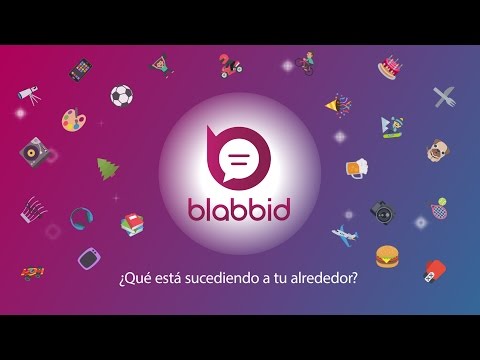Blabbid - App con chats de grupo cerca de ti