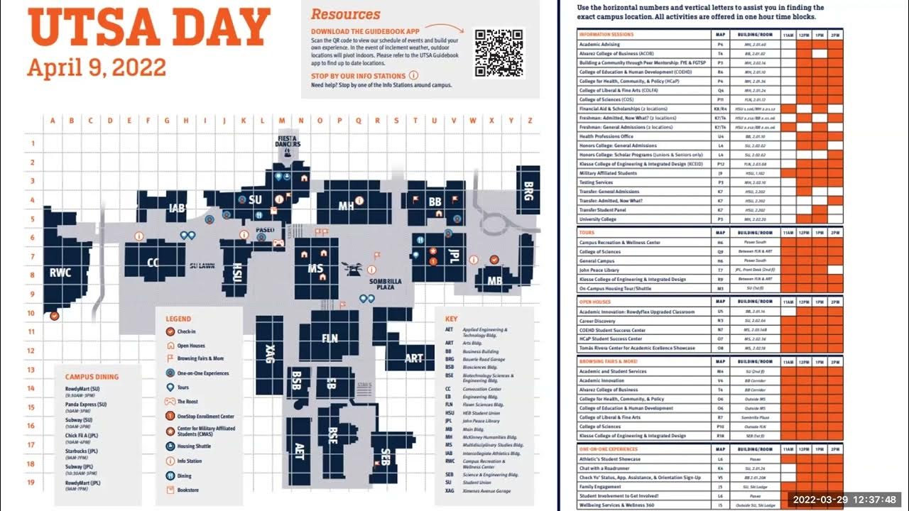 UTSA Day Plan Your Day YouTube