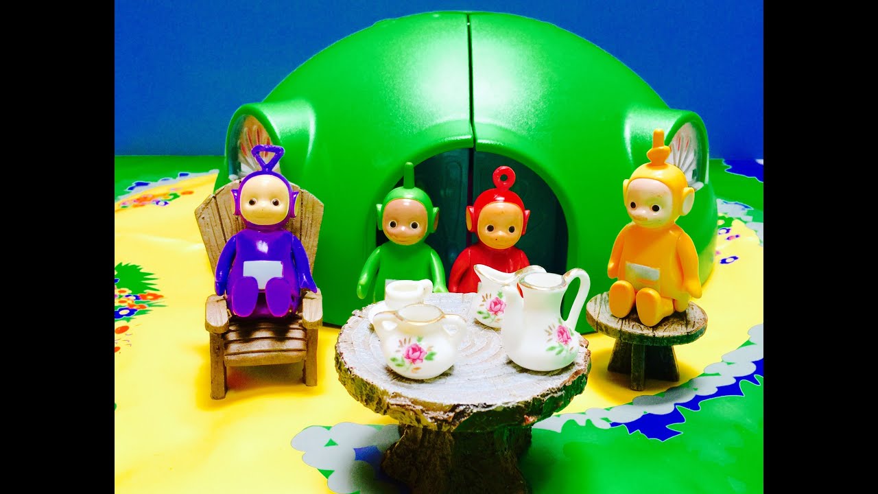 TELETUBBIES Toys Have a Fairy Tea Party! YouTube