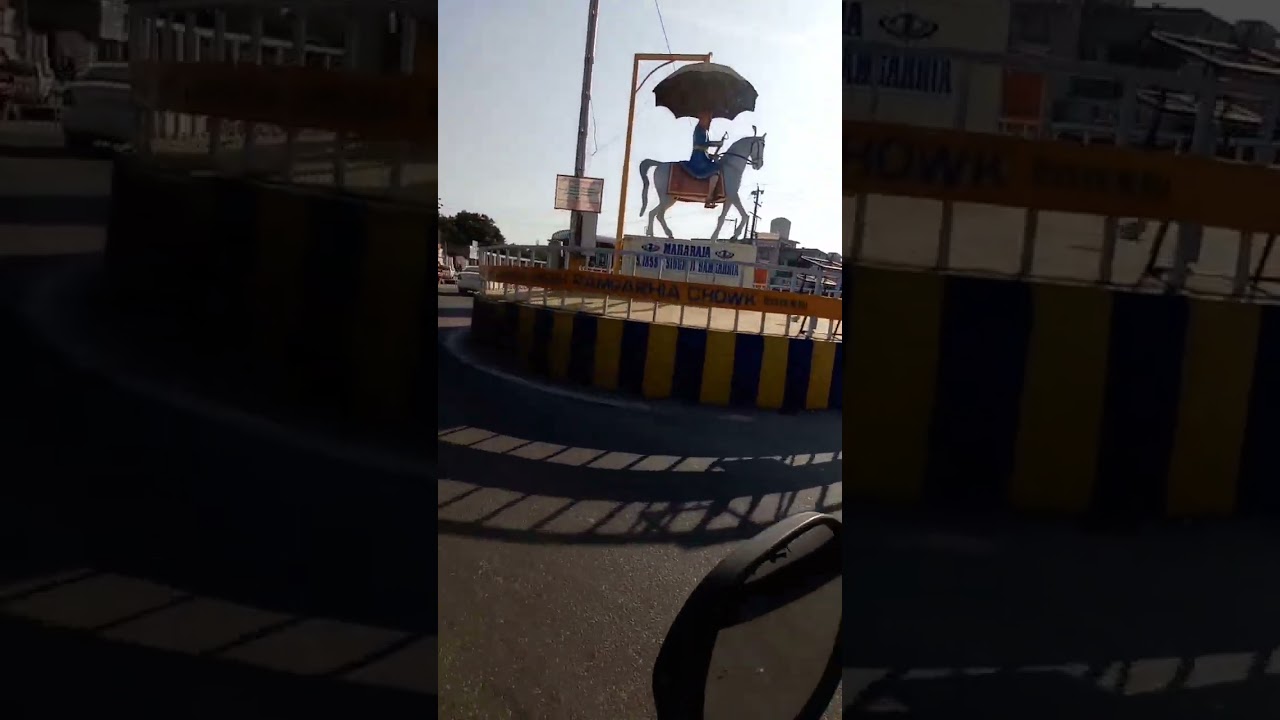 Tanda Chowk Hoshiarpur Maharaja Jassa Singh Ramgrhia Chowk hsp Jhanjar B Praak