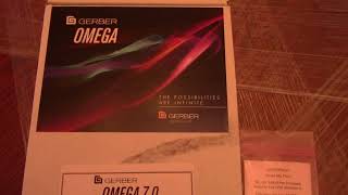 Gerber Omega 7.0 CP with "Find my Font" for sale $2,995.00,  vinyl cut and print software.