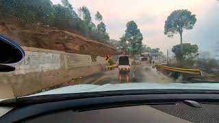 Driving from Murree towards Rawalpindi from Murree Road