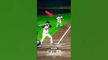 He stole home to win the game.. 🤯