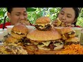 Dubby's Ultimate Burger Bouquet + Giant Birthday Burger