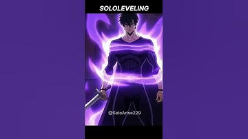 solo leveling anime - sung jinwoo #sololeveling #sungjinwoo #soloarise #beru #ikris #anime #shorts
