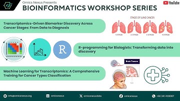 What You Will Learn in Our Bioinformatics Workshops | Transcriptomics, R, ML & Cancer Data Analysis