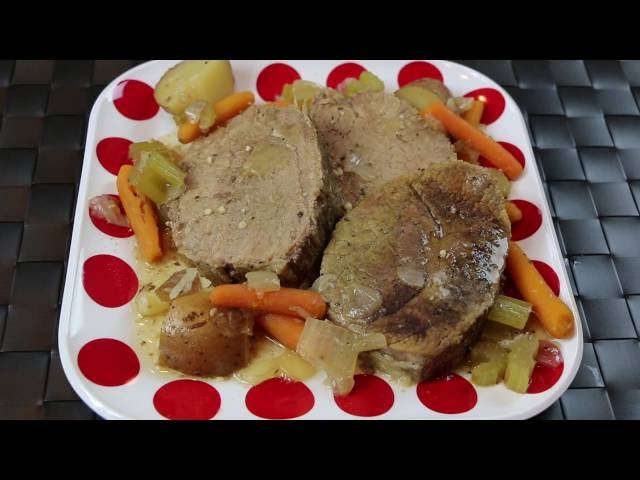 Slow Cooker Pot Roast Recipe -  Easy Crockpot Roast