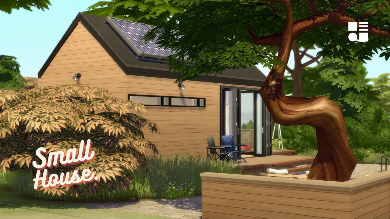 Small House | The Sims 4 | Speed Build | No CC | สร้างบ้านหลังเล็ก ...