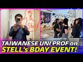 This TAIWANESE UNIVERSITY PROFESSOR follows DAUGHTER in SB19 FANDOM; attends STELL's BDAY EVENT!