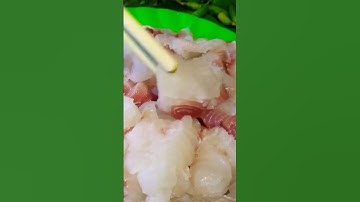 Sasimi Cá Suối Tươi Ngon Giữa Núi Rừng – Món Ăn Hiếm Có Ai Ngờ!