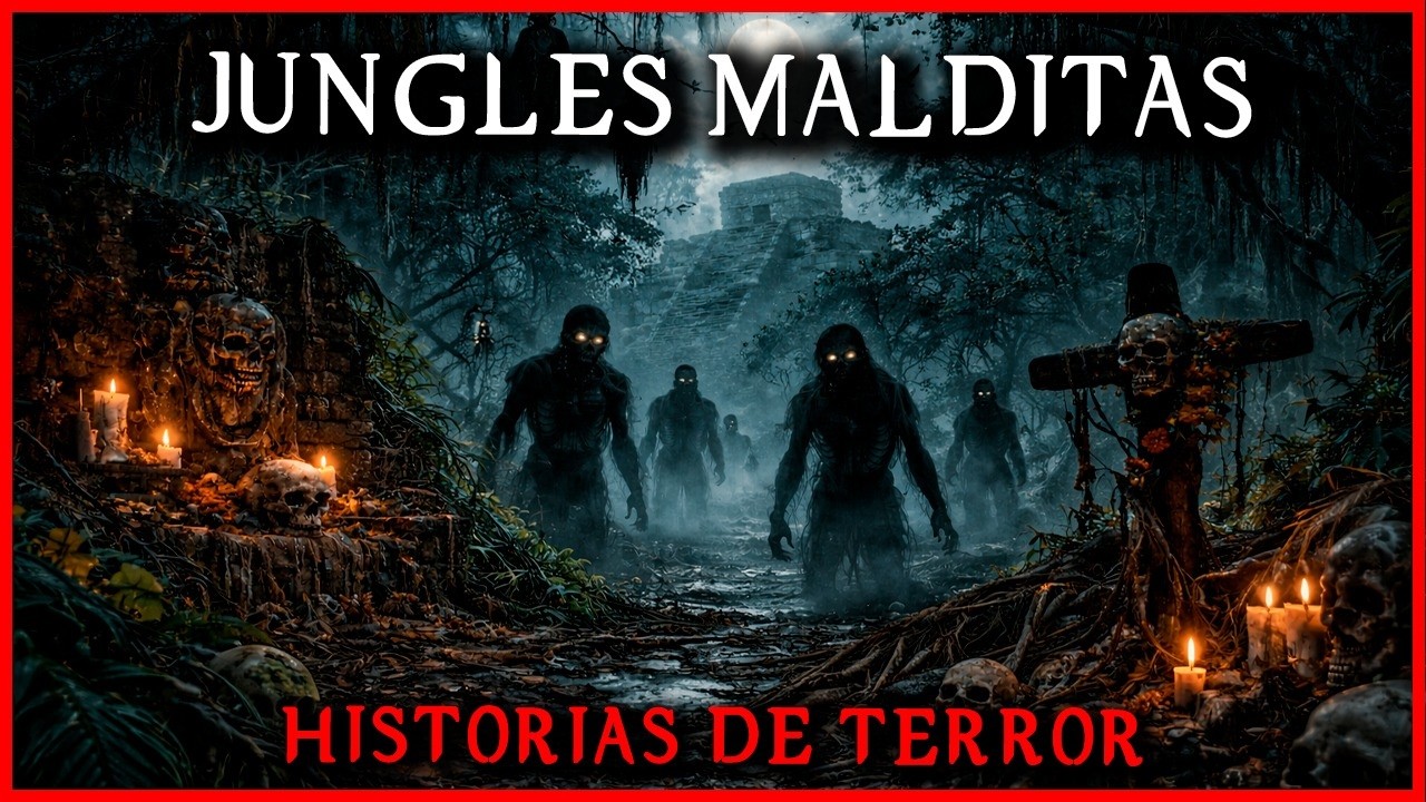 6 HISTORIAS DE TERROR INQUIETANTES de SELVAS DE MÉXICO - RELATOS REALES