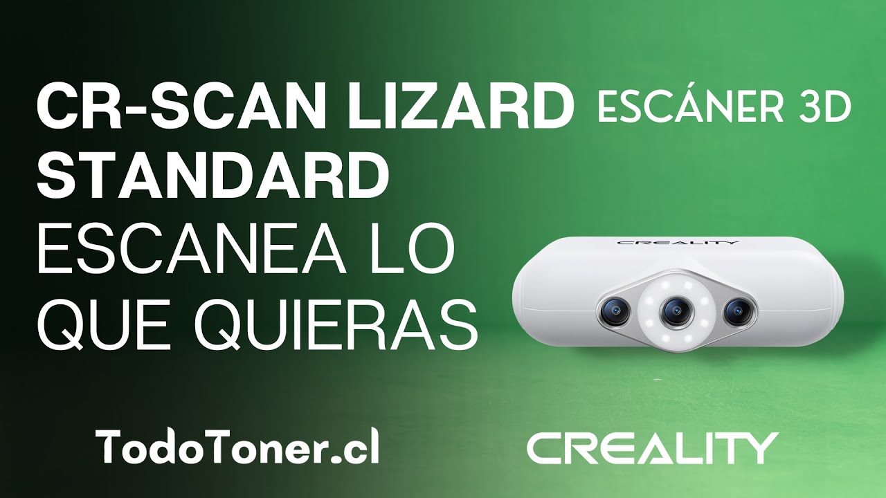CR-SCAN LIZARD STANDARD Creality 👀- ESCANEA EL MUNDO - Escáner 3D ...