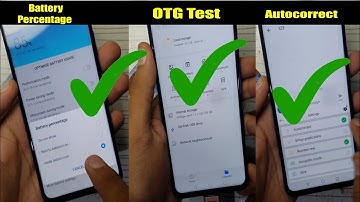 How to Huawei Mobiles Autocorrect Perdetive Text Battery Percentage OTG Test Support