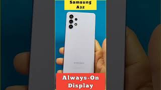 Samsung A32 - Always-On Display ( One UI 4.0 )