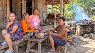 Hidup Di Desa‼️Bikin Arang Tradisional,Njagong Bareng Tetangga,Suasana Desa Terpencil Asli alami