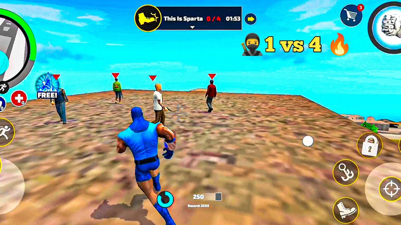 1 vs 4 Epic Fight ⚔️ | Kya Main Solo Sabko Hara Paunga? 😱🔥