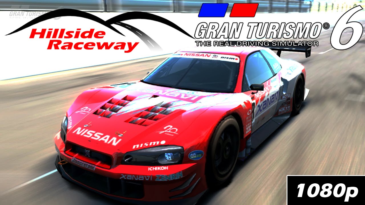 Gran Turismo 6 [FullHD][60fps] - HILLSIDE RACEWAY Gameplay - YouTube