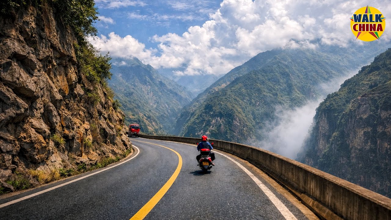 Захватывающий опыт вождения с безупречным качеством изображения — Ляншань, Сычуань | 4K HDR