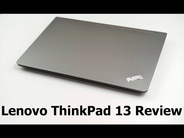 Lenovo ThinkPad 13 Review - YouTube