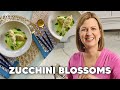 Anna Olson Teaches YOU to Make STUFFED ZUCCHINI BLOSSOMS! | Anna&#39;s Food Travel Diaries