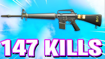 147 KILLS USING BROKEN M16 CLASS SETUP...... ( BLACK OPS 4 )