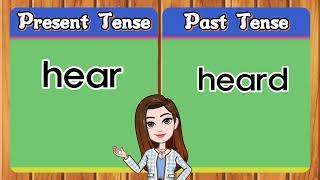 MOST COMMON IRREGULAR VERBS | Past Tense and Present Tense | Part 11