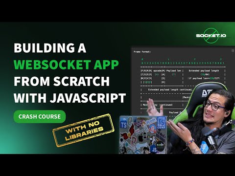 Building a Complete WebSocket App From Scratch with JavaScript (with no libraries) - Crash Course