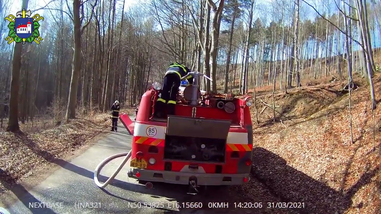 Výjezd: Červený Kostelec | Požár | 31.03.2021 | Stárkov - jízda k zásahu