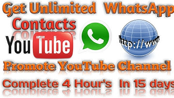 Get Unlimited WhatsApp Contacts| Girls numbers of any country 2018 new update