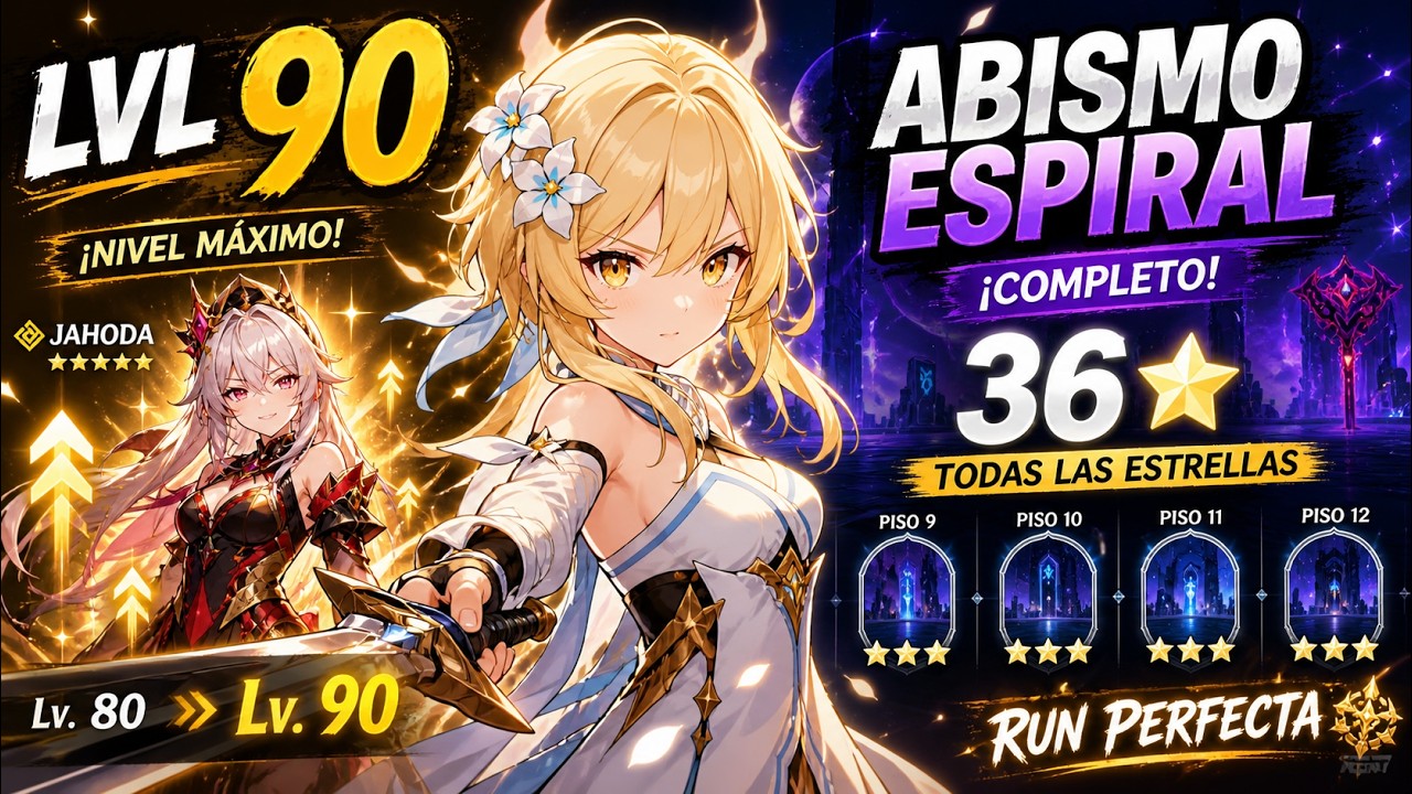 ? Jahoda NIVEL 90 + ABISMO ESPIRAL COMPLETO ?????? | Genshin Impact 20260503