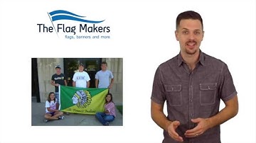 The Flag Makers will make the PERFECT flag for you.