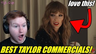 17 of the BEST Taylor Swift Commercials EVER! REACTION!!