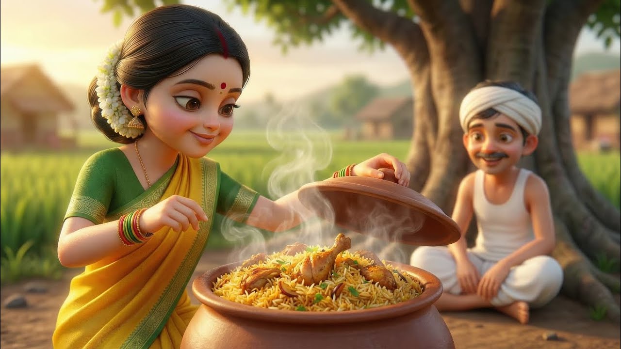 A Day in Village Life | Chicken Dum Biryani with Love ❤️